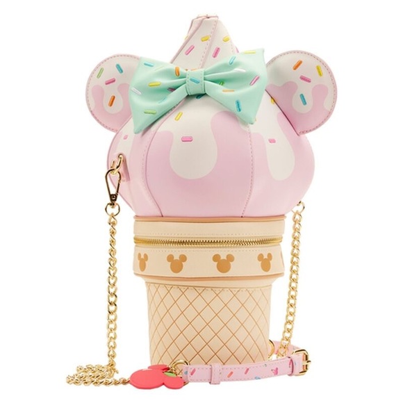 Stitch Shoppe Disney Soft Serve Ice Cream Crossbody Bag - Picture 1 of 11